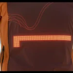 Интерактивные тканевые панели для адаптивной подогревающей одежды женской коллекции