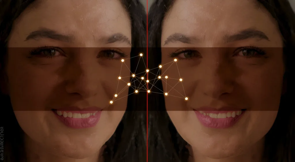 Нейросетевые технологии для автоматической коррекции ассимметрии лица в реальном времени